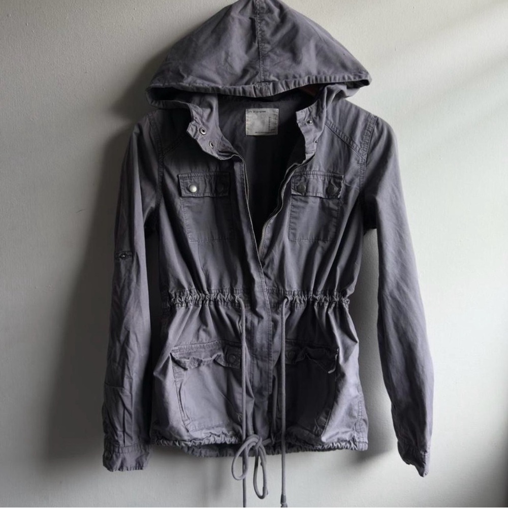 Life in Progress Charcoal Utility Jacket